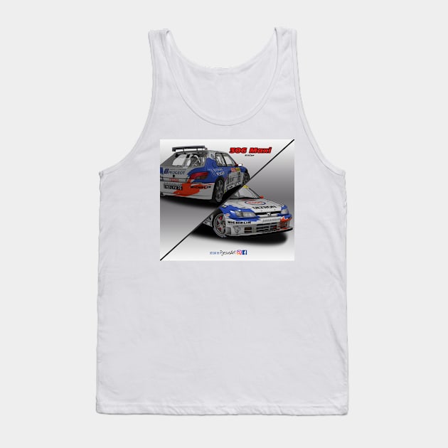 306 Maxi KitCar 16 Tank Top by PjesusArt